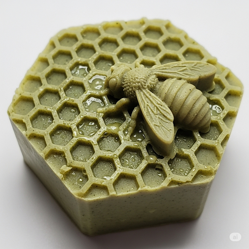 Creamy Vanilla & Coconut Sugar Honeycomb Soap (2 PACK)